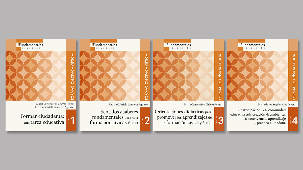 Colección sobre formación ciudadana y la asignatura de formación cívica y ética en educación básica de México.
