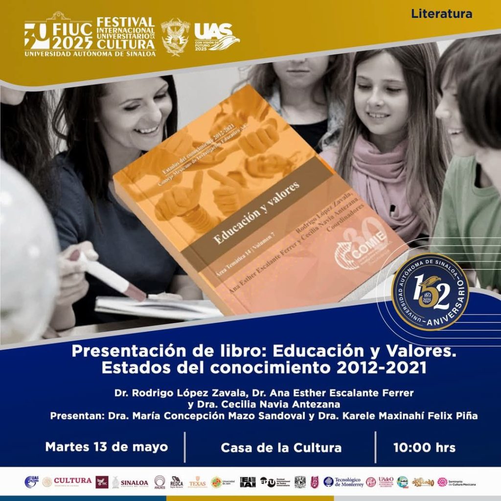 Presentación del libro Educación y Valores en el FIUC 2025 – Reduval